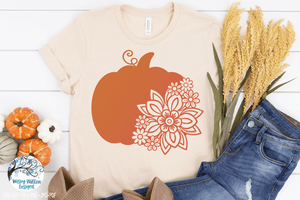 Floral Fall Bundle | Autumn Flower SVG Bundle Wispy Willow Designs Company