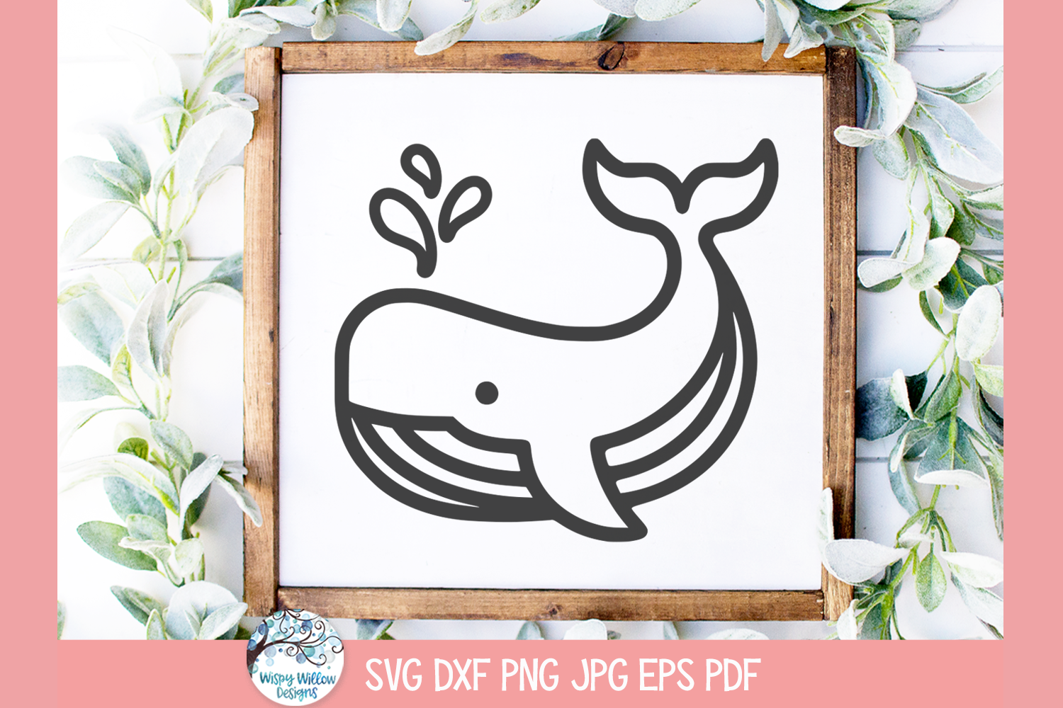 Whale SVG | Ocean Animal PNG