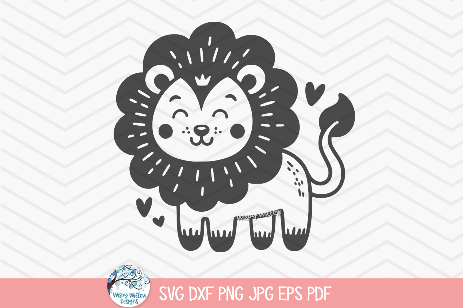 Lion SVG | Baby Animal Design