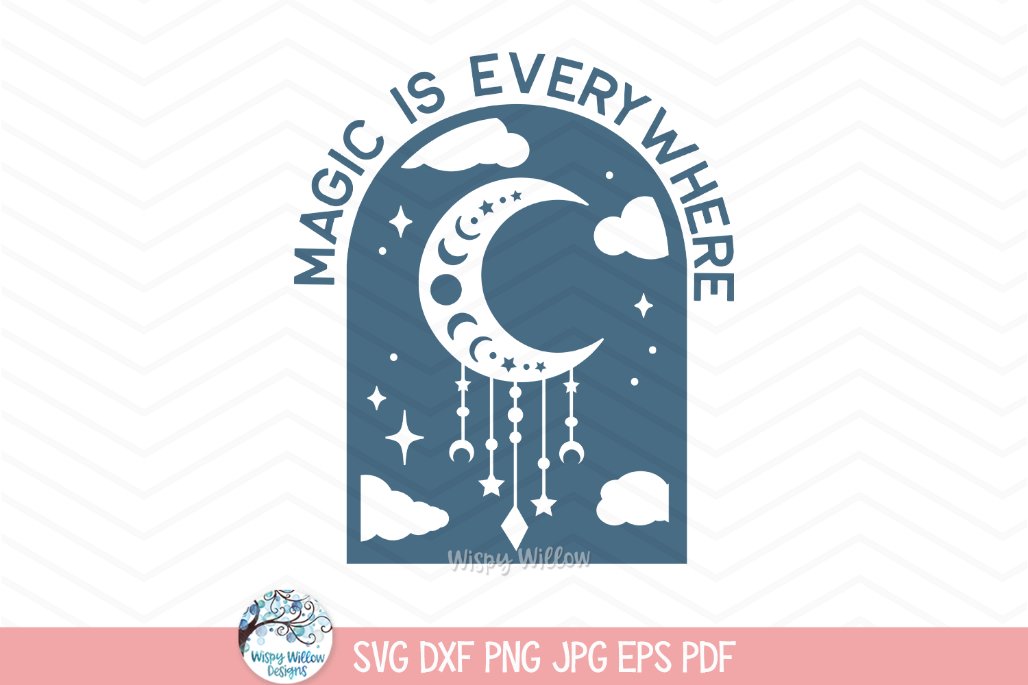 Magic Is Everywhere SVG | Celestial Magic Illustration