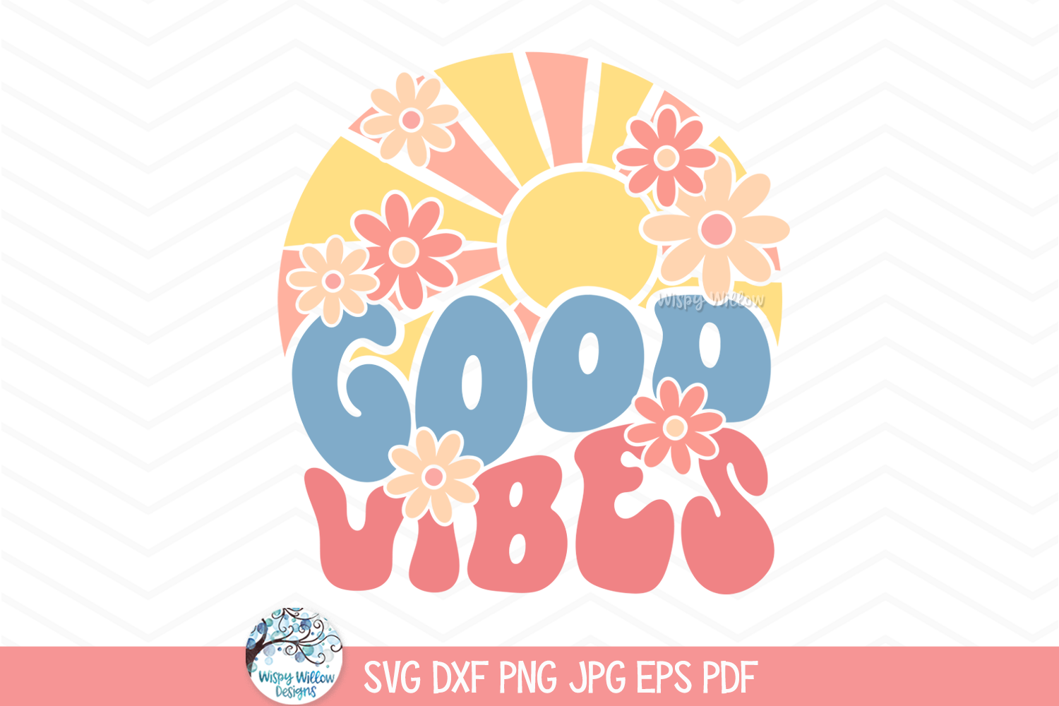 Good Vibes SVG | Optimistic Quote Graphic