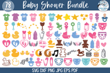 Baby Shower SVG Bundle Wispy Willow Designs Company