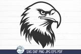 Bald Eagle SVG | American 4th of July Wispy Willow Designs Company