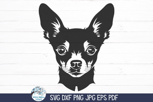 Chihuahua Dog SVG Wispy Willow Designs Company