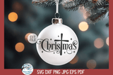 Christmas Cross SVG | Christmas Design SVG Wispy Willow Designs Company