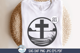 Cross on Lake SVG | Jesus Wispy Willow Designs Company