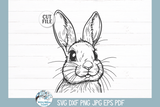 Easter Bunny SVG | Spring Rabbit Wispy Willow Designs Company