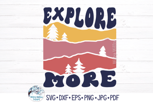 Explore More SVG | Mountain Travel Wispy Willow Designs Company