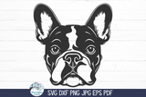 French Bulldog Dog SVG Wispy Willow Designs Company