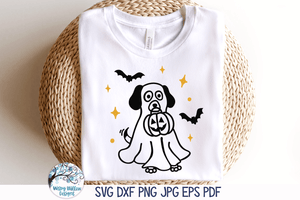 Halloween Dog SVG Bundle | Ghost Pet Animals Wispy Willow Designs Company