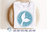 Mermaid Tail SVG | Summer Beach Wispy Willow Designs Company