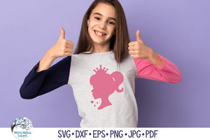 Princess Bundle SVG | Kids Princess Silhouettes Wispy Willow Designs Company