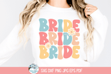 Retro Bride SVG | Vintage Bride Art Wispy Willow Designs Company