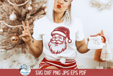 Santa Claus SVG Wispy Willow Designs Company