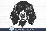 Springer Spaniel Dog SVG Wispy Willow Designs Company