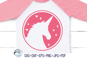 Unicorn SVG Wispy Willow Designs Company