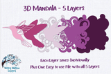 3D Mandala Bundle Wispy Willow Designs Company