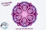 3D Mandala SVG Wispy Willow Designs Company