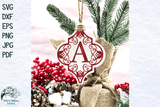 Arabesque Alphabet Ornament SVG Bundle | Christmas SVGs Wispy Willow Designs Company