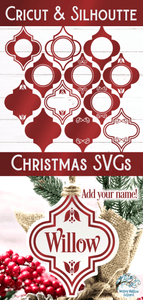 Arabesque Ornament SVG Bundle - Frames for Names and Monograms Vol 2 Wispy Willow Designs Company