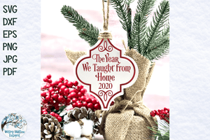 Arabesque Ornament SVG Bundle - Teacher 2020 Ornaments Wispy Willow Designs Company