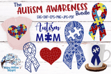 Autism Awareness SVG Bundle Wispy Willow Designs Company