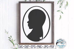 Baby Silhouette SVG Wispy Willow Designs Company