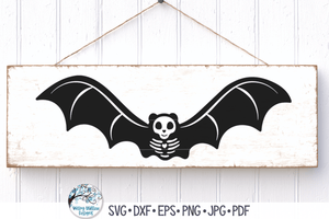 Bat Skeleton SVG | Halloween SVG Wispy Willow Designs Company