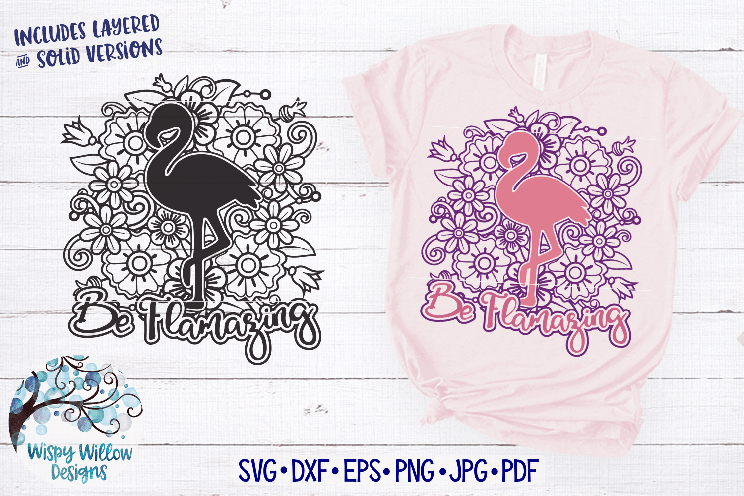 Be Flamazing SVG Wispy Willow Designs Company