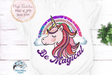 Be Magical Unicorn PNG Wispy Willow Designs Company