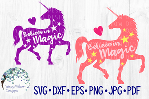 Believe In Magic SVG Wispy Willow Designs Company