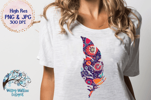 Boho Floral Animals Clipart | Sublimation PNGs Wispy Willow Designs Company