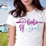 Boho Soul Dreamcatcher SVG Wispy Willow Designs Company