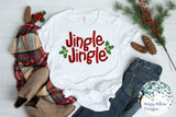 Buffalo Plaid Jingle Jingle SVG Wispy Willow Designs Company