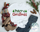 Buffalo Plaid Merry Christmas Wispy Willow Designs Company