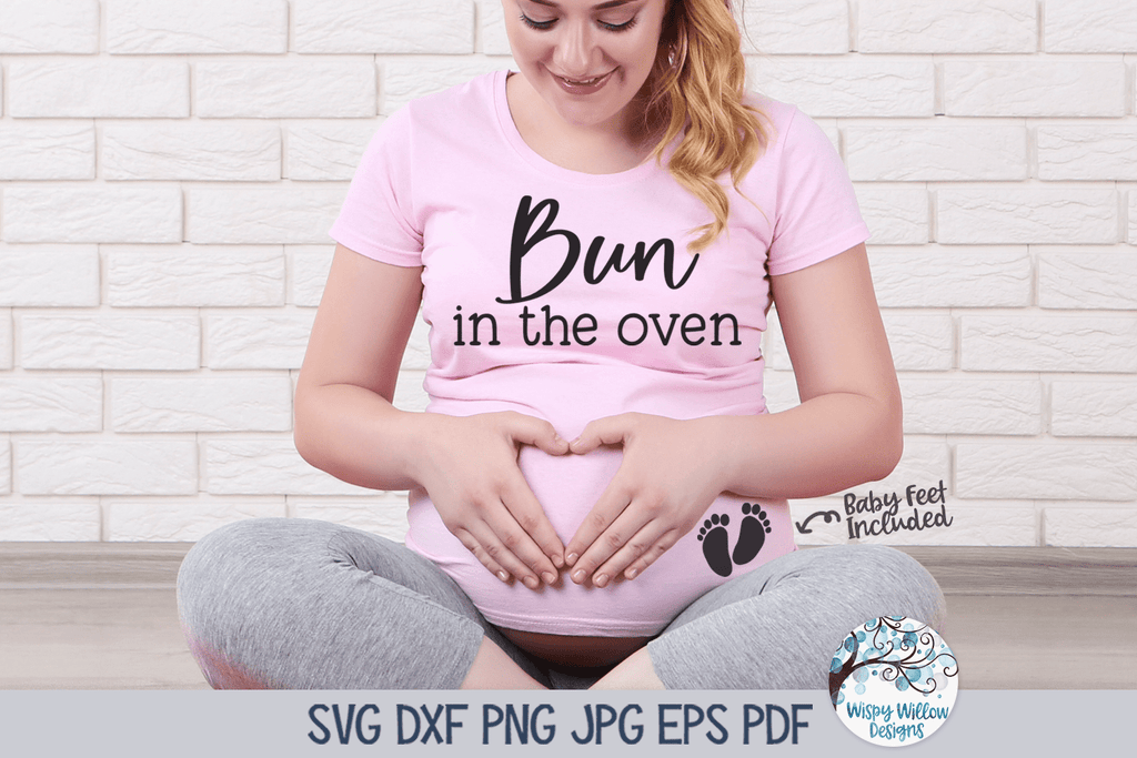 Bun In The Oven Svg Wispy Willow Designs Company