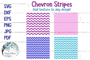 Chevron Stripes Pattern SVG Wispy Willow Designs Company