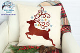 Christmas Reindeer SVG Wispy Willow Designs Company