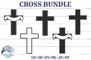 Cross Bundle SVG Wispy Willow Designs Company