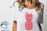 Distressed Pineapple SVG Wispy Willow Designs Company
