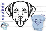 Dog Face SVG Wispy Willow Designs Company