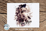 Dog Mom Weimaraner Dog Watercolor Sublimation Png Wispy Willow Designs Company