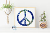 Earth Peace Sign Sublimation Png Wispy Willow Designs Company