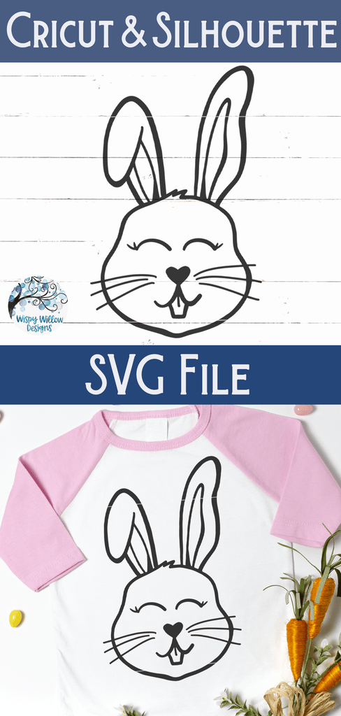 Easter Bunny SVG Wispy Willow Designs Company