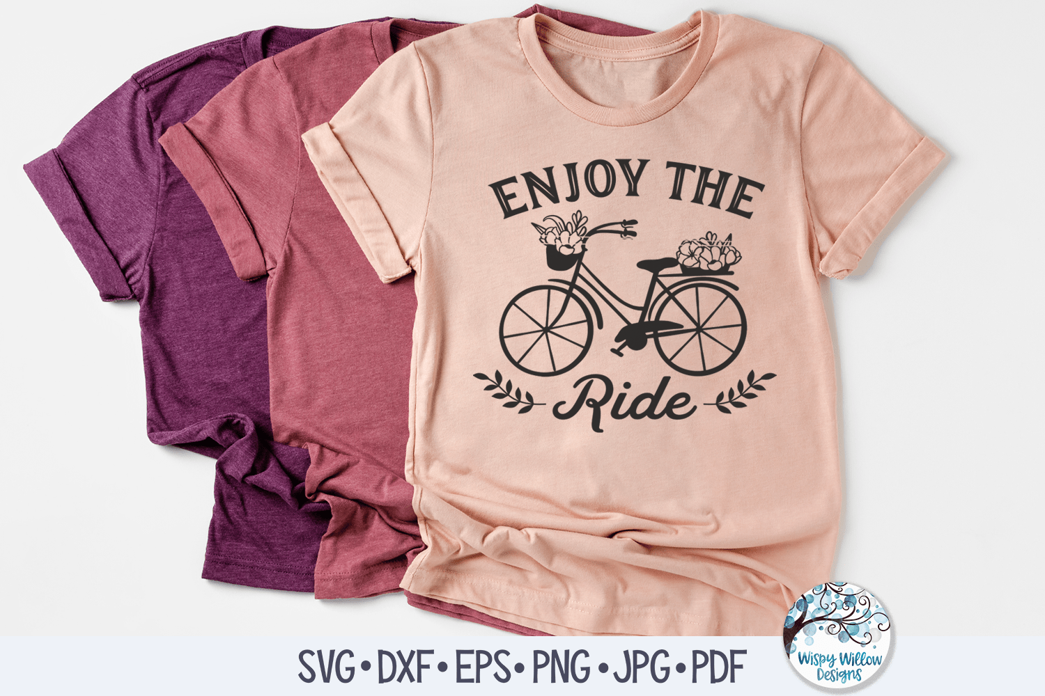 Enjoy The Ride SVG Wispy Willow Designs Company