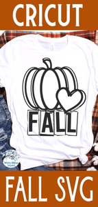 Fall Pumpkin Love SVG Wispy Willow Designs Company