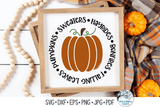 Fall Pumpkin SVG Wispy Willow Designs Company