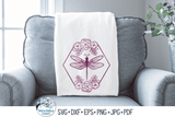 Floral Dragonfly Svg Wispy Willow Designs Company