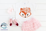 Floral Fox SVG Wispy Willow Designs Company