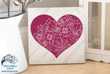 Floral Heart SVG Bundle Wispy Willow Designs Company